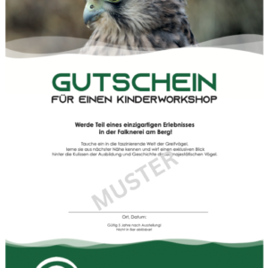 Gutschein Kinderworkshop